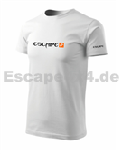 Herren T-Shirt in weiss - Escape4x4 - Design 5